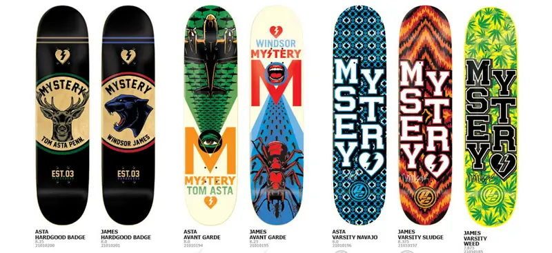 Mystery Skateboards 2014 page 1