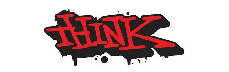 Think Skateboards logo