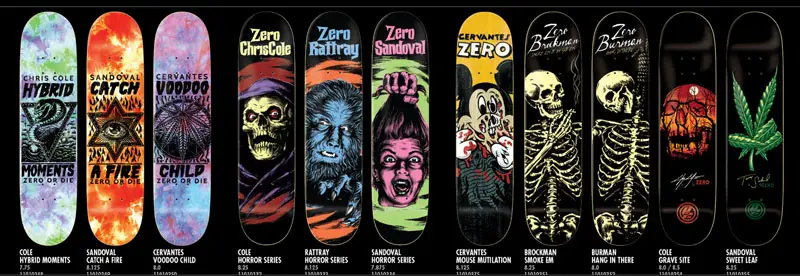 Zero Skateboard 2014 page 2