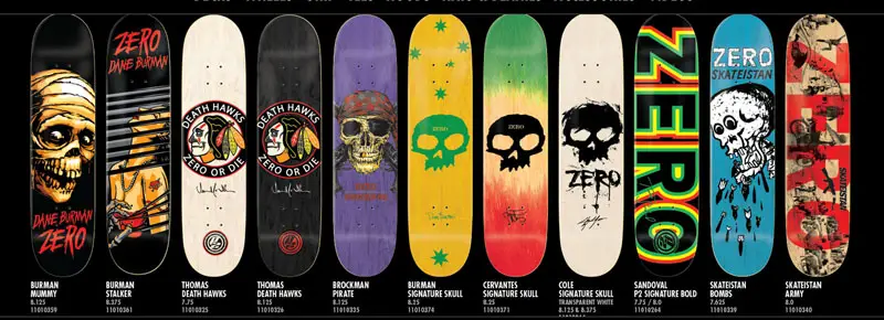 Zero Skateboard 2014 page 3