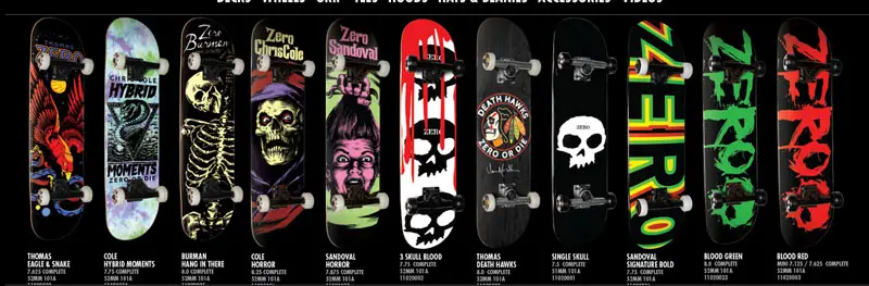 Zero Skateboard 2014 page 6