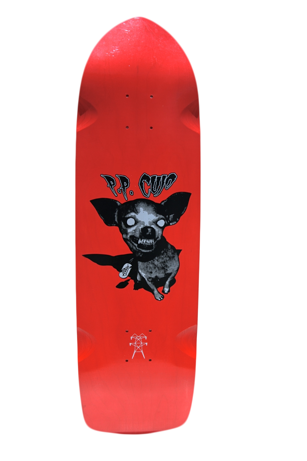 Alva Cujo Red Btm Skateboard Deck