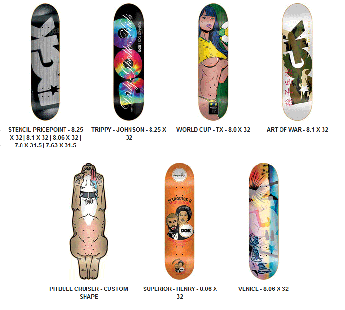 DGK Skateboards Decks catalog 2014 page 2