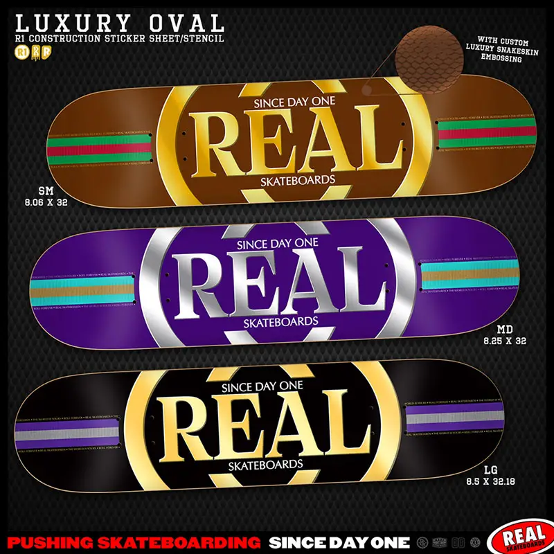 Real Skateboards 2014 luxury oval