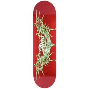 Alva Mariposa Street Red Skateboard Deck