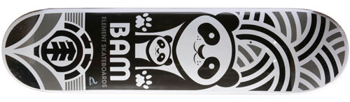 Element Skateboards Bam Margera Bears Deck