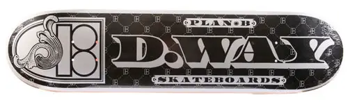 plan b Way mint skateboarding deck