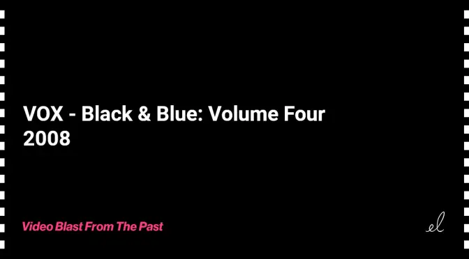Vision - black & blue volume four skate video 2008