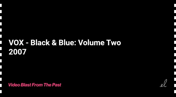 Vision - black & blue volume two skate video 2007
