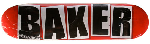 Baker Skateboards Brand Logo Black Deck