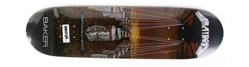 Baker Skateboards Braydon Szafranski Disposable Heros Deck