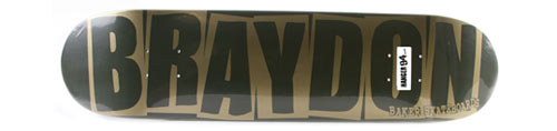 Baker Skateboards Braydon Szafranski Logo Deck