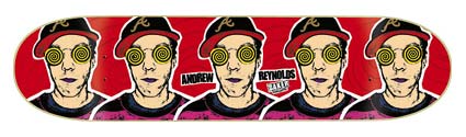 Baker Skateboards Reynolds Popart Deck