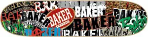 Baker Skateboards Sticker Craze Deck