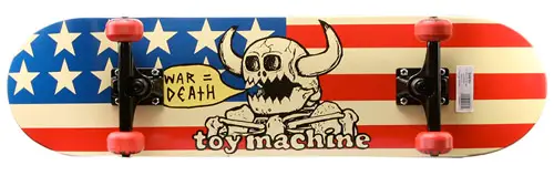 Toy Machine Complete Skateboard War Equal Death