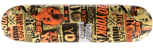 Zoo York Skateboards Donnie Barley Photocopy Deck