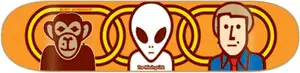 alien workshop skateboard deck missing link
