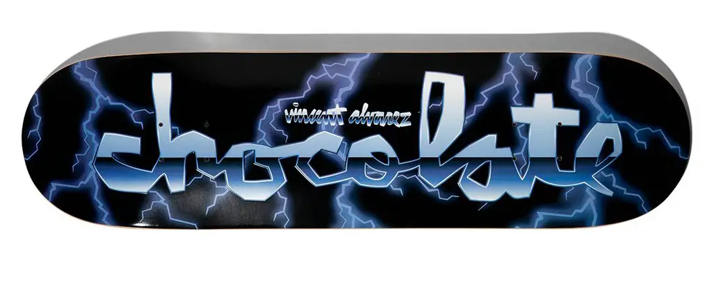 Chocolate Alvarez Lightning DeckAlvarez Lightning Deck 8 8.25 8.5inches Skateboard deck