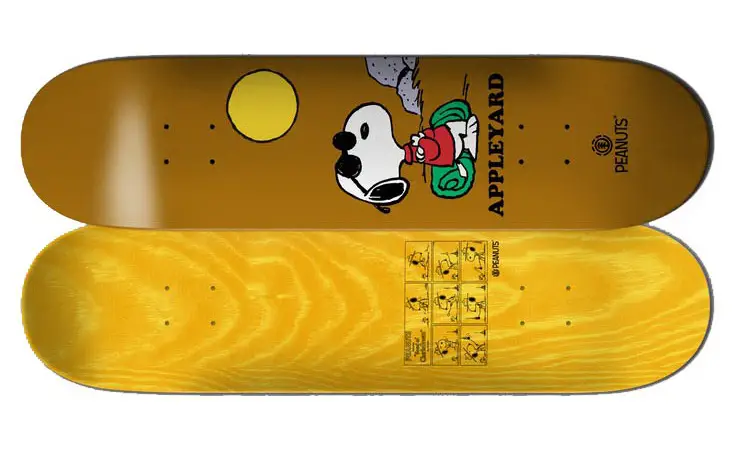 Element Peanuts Joe Cool X Appleyard Skateboard Deck 8.25inch skateboard deck 1