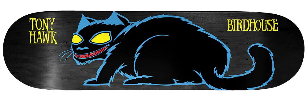 Tony Hawk Evil Cat Blue Deck 8.25 1
