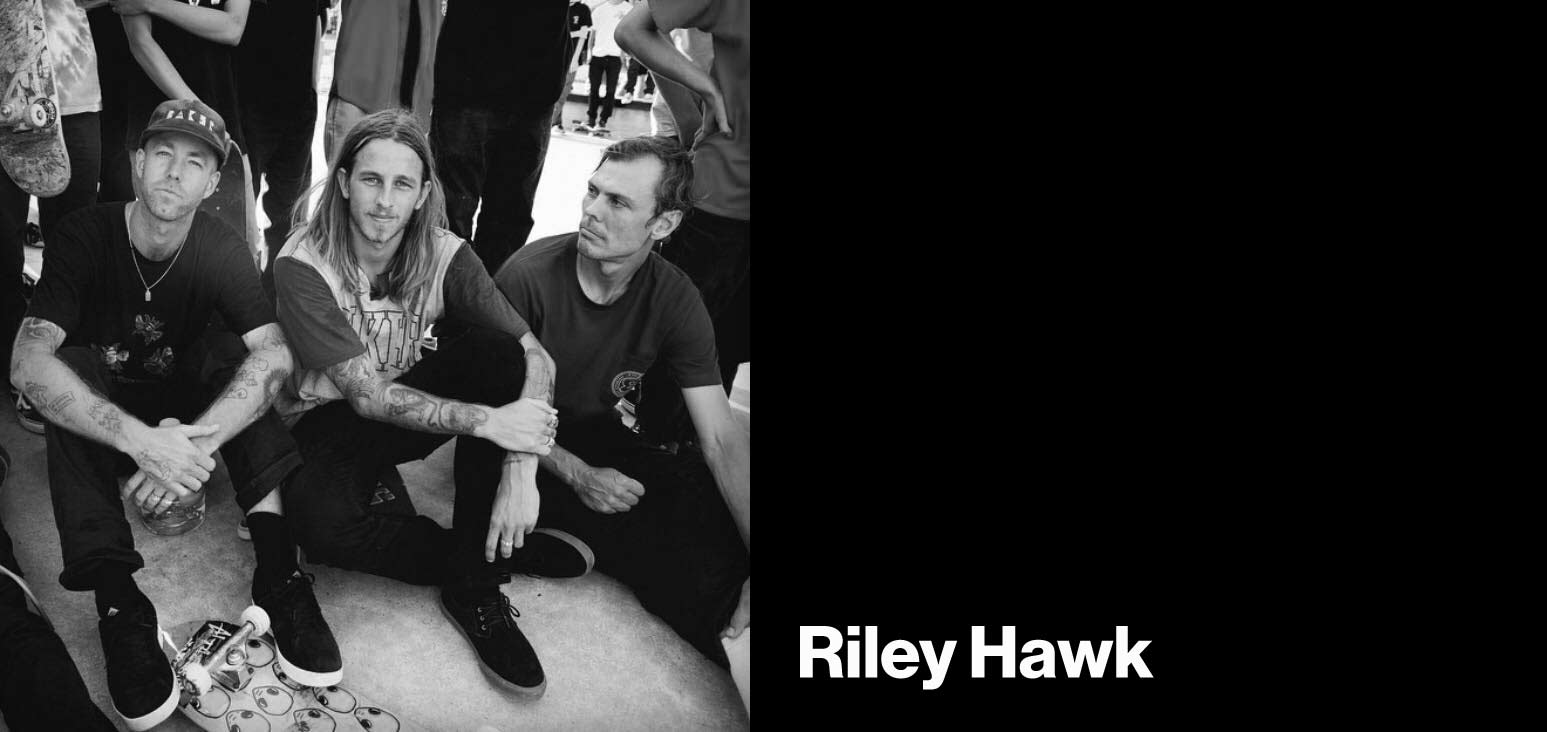 Skateboarder Riley Hawk visits the SiriusXM Studios on August 15